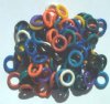 100 10mm Mixed Rubber Rings